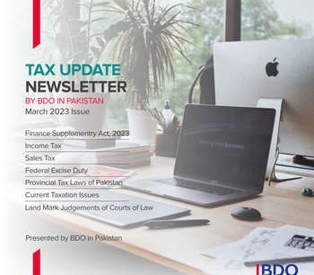Stay informed and stay ahead of the game with BDO In Pakistan latest tax update newsletter!