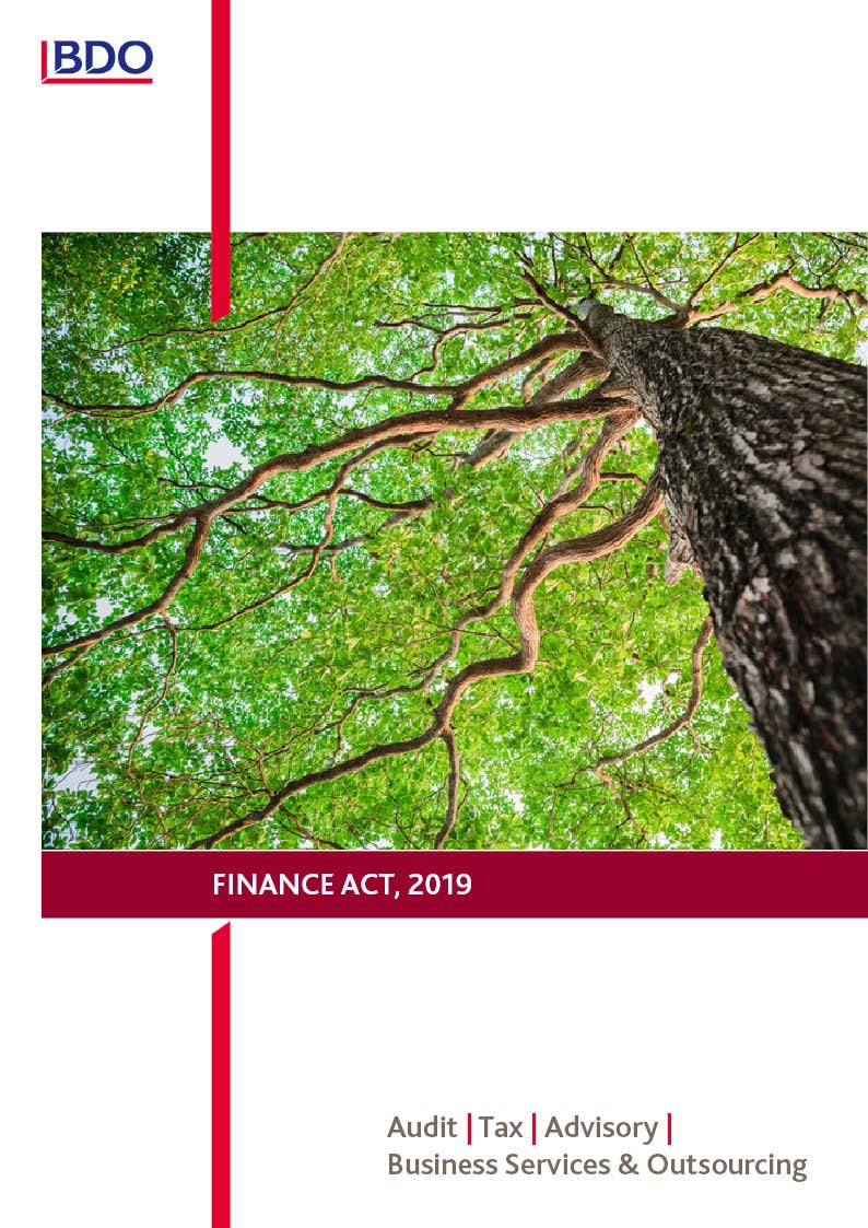 FINANCE ACT, 2019