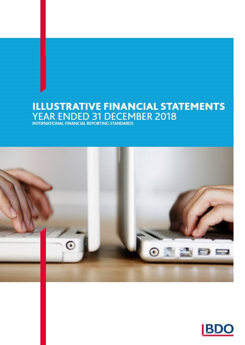 ILLUSTRATIVE FINANCIAL STATEMENTS YEAR ENDED 31 DECEMBER 2018